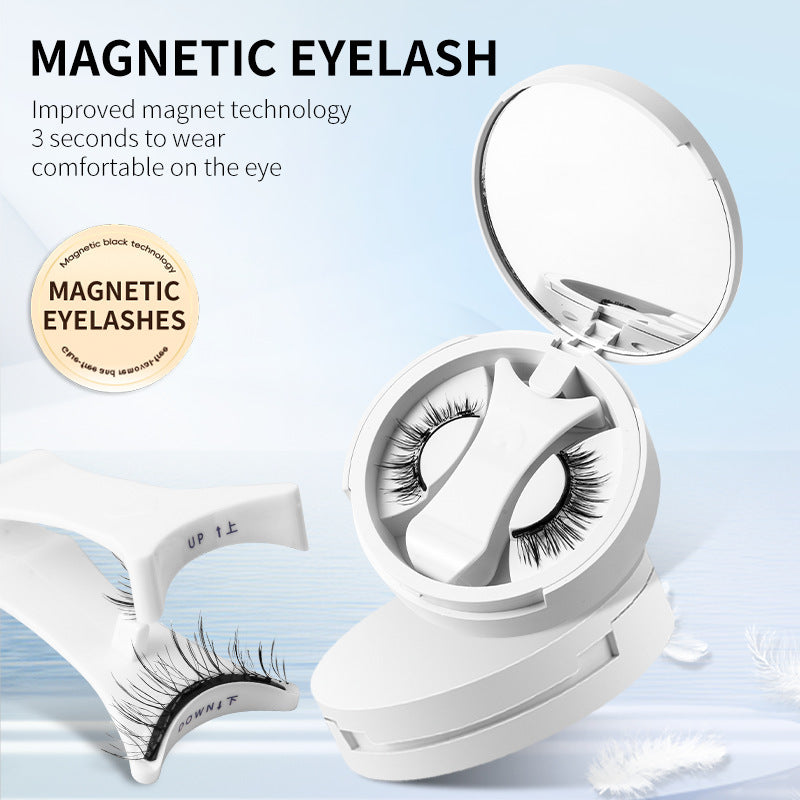Faux Cils Magnétiques - Cils Naturels avec Applicateur
