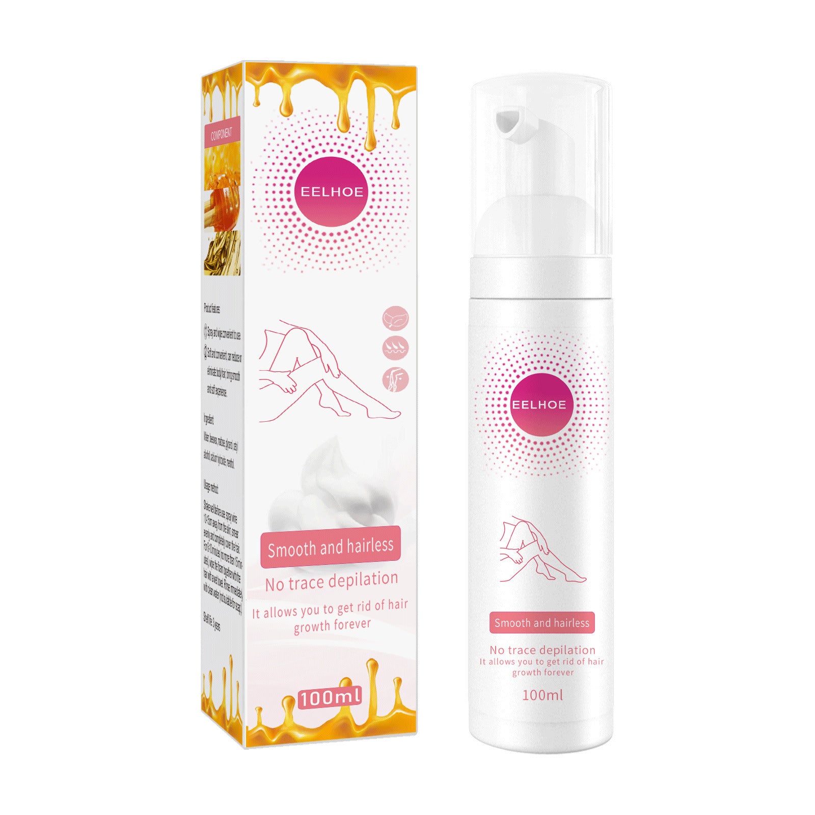 Spray Mousse Dépilatoire Ultra-Doux