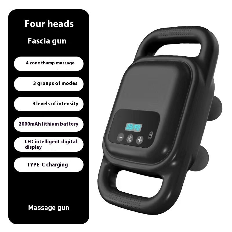 Pistolet de Massage Pro 4-en-1