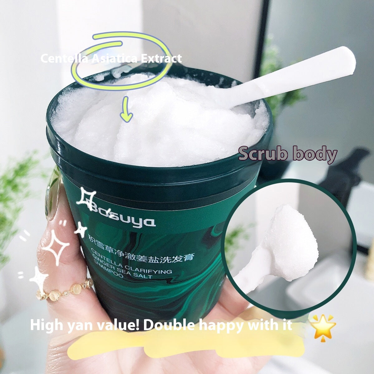 Shampoing au Sel – Anti-Pelliculaire, Réparateur & Anti-Démangeaisons