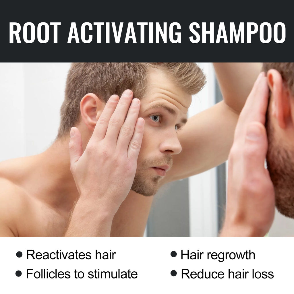 Shampoing Activateur de Racines – Noirceur & Cheveux Plus Épais