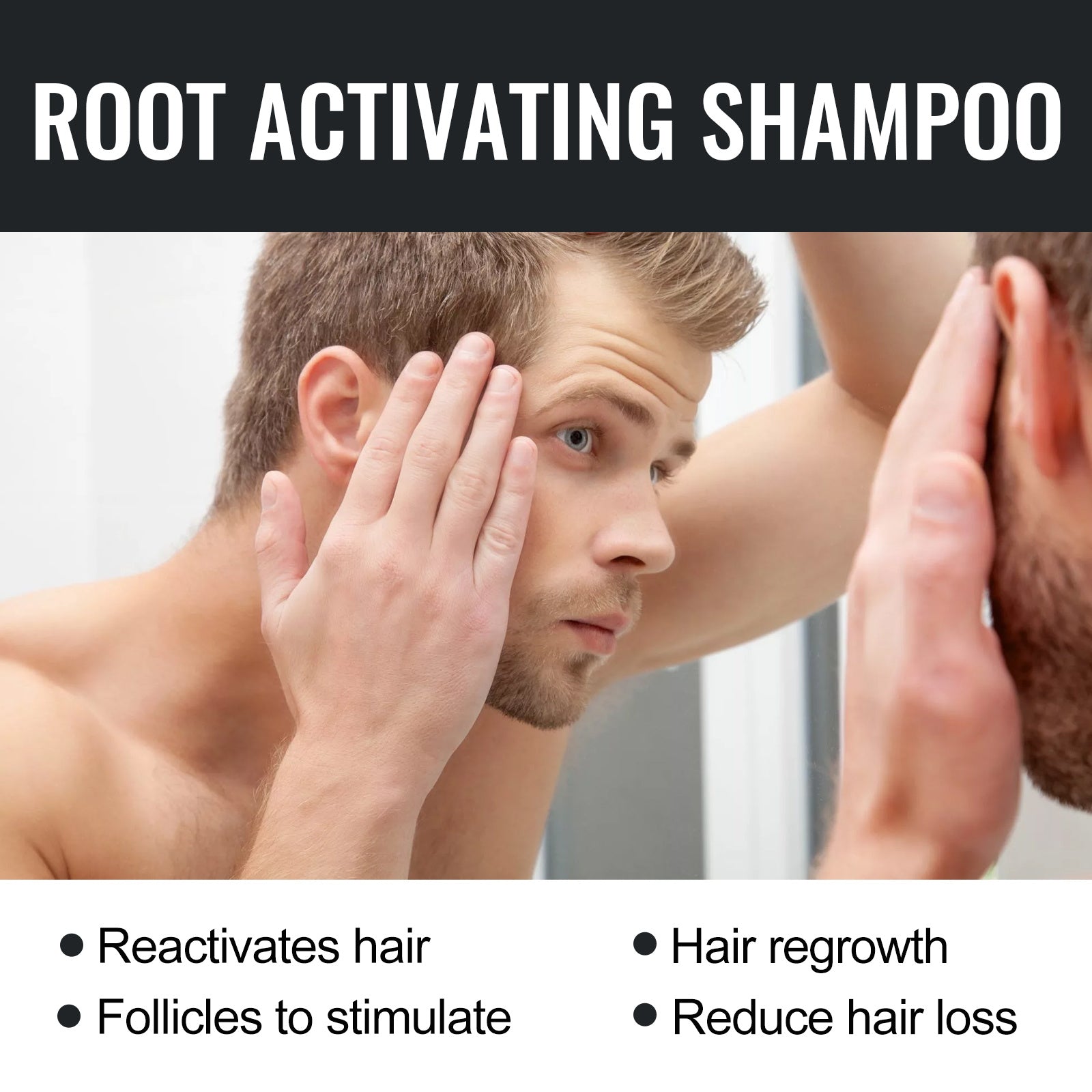 Shampoing Activateur de Racines – Noirceur & Cheveux Plus Épais