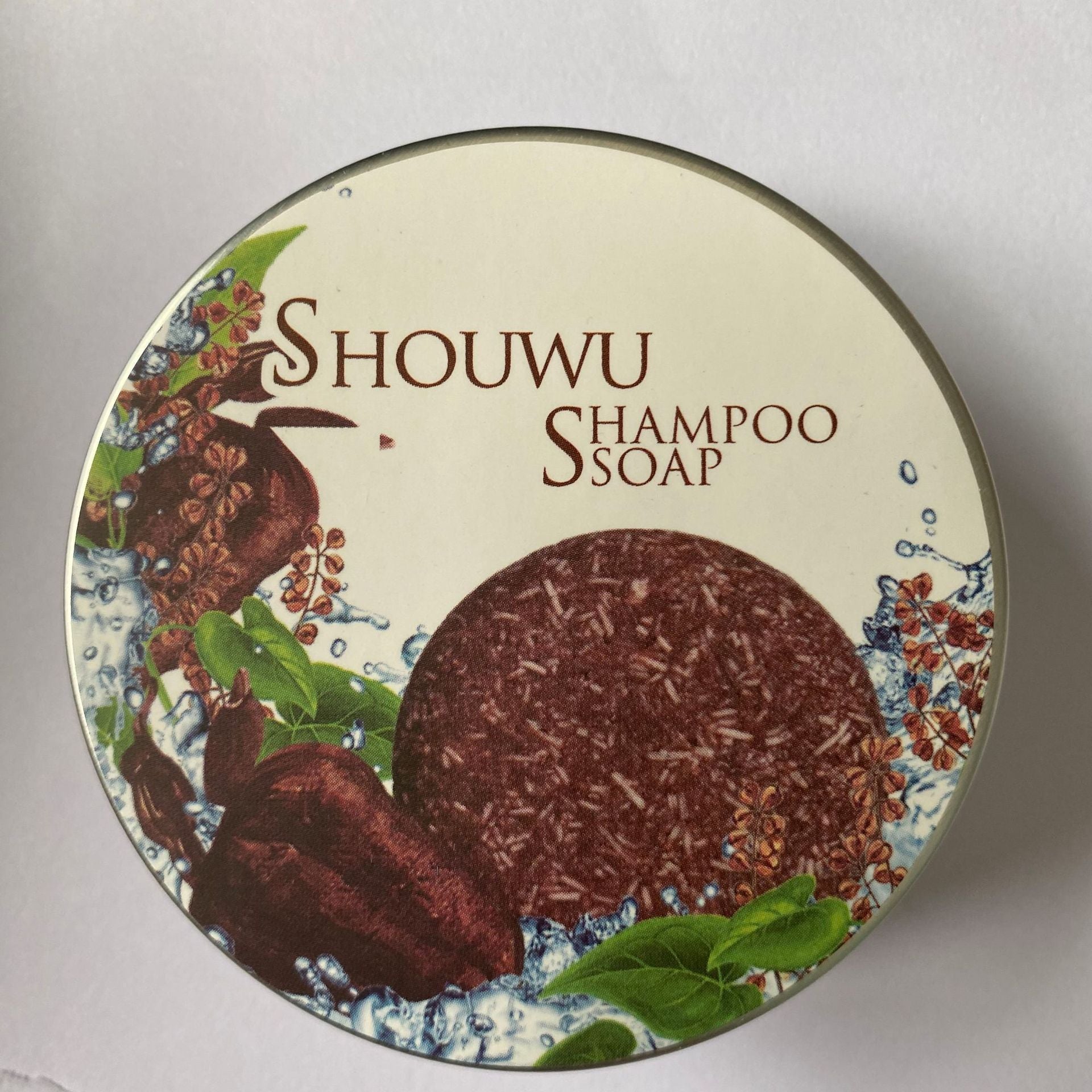 Shampooing Solide Naturel Anti-Chute et Anti-Cheveux Blancs