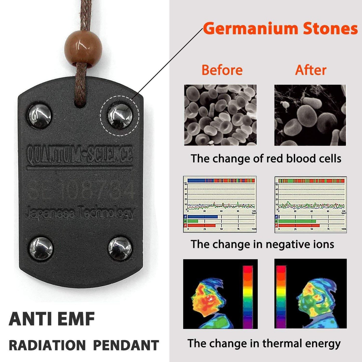 Anti EMF Radiation Protection Necklace