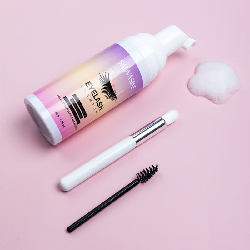 Shampoing pour cils Huile pour les yeux Douceur