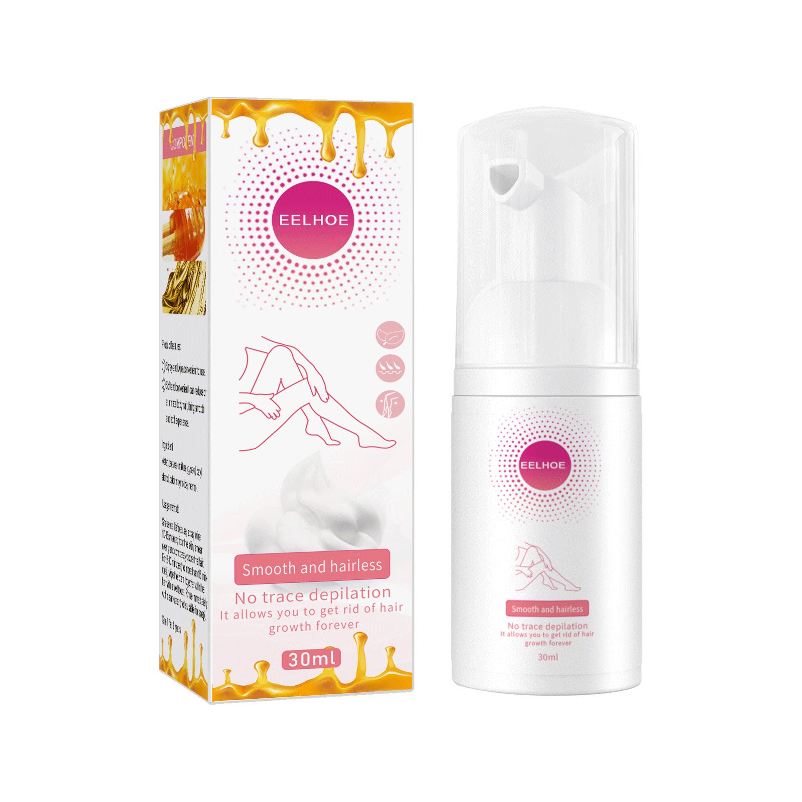 Spray Mousse Dépilatoire Ultra-Doux