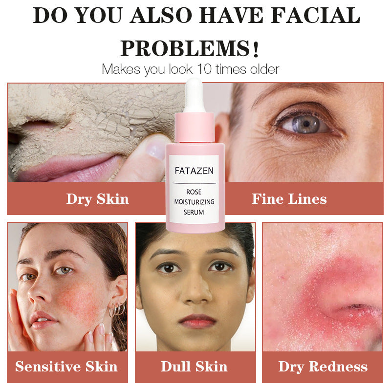 Sérum Facial Hydratant à la Rose
