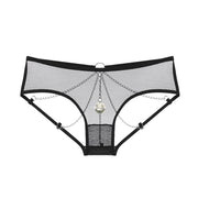 Women's Metal Chain Open Front Trousers