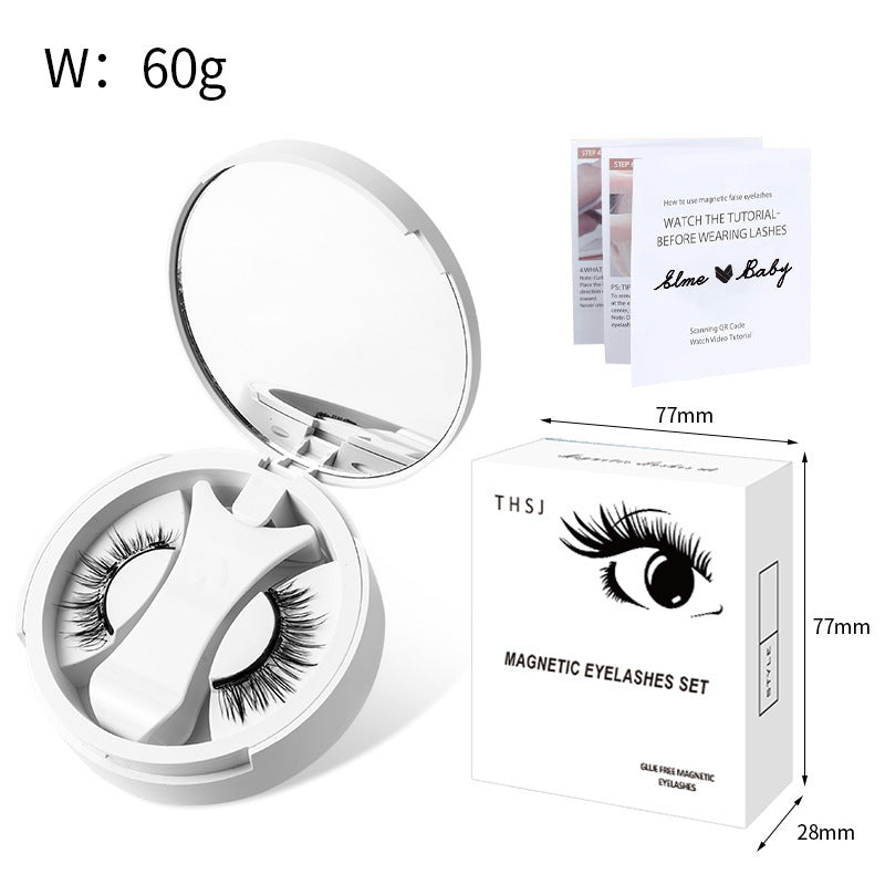 Faux Cils Magnétiques - Cils Naturels avec Applicateur