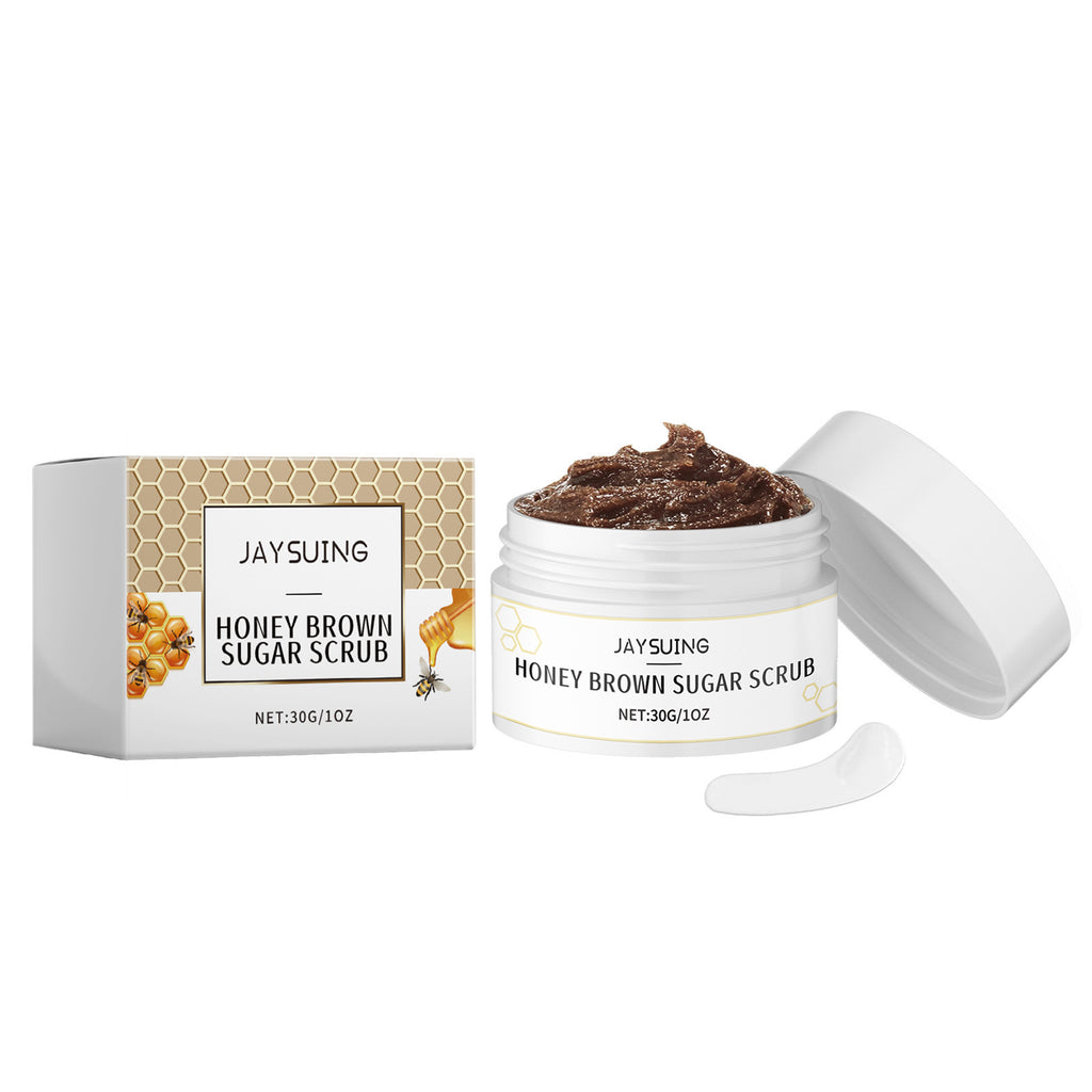 Gommage facial au miel et à la cassonade exfoliant naturel