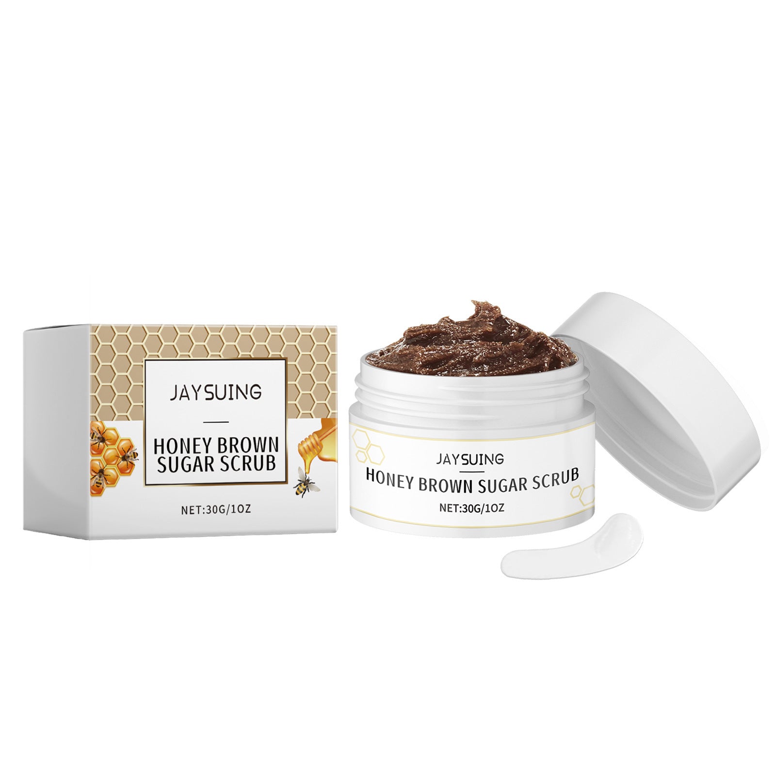 Gommage facial au miel et à la cassonade exfoliant naturel