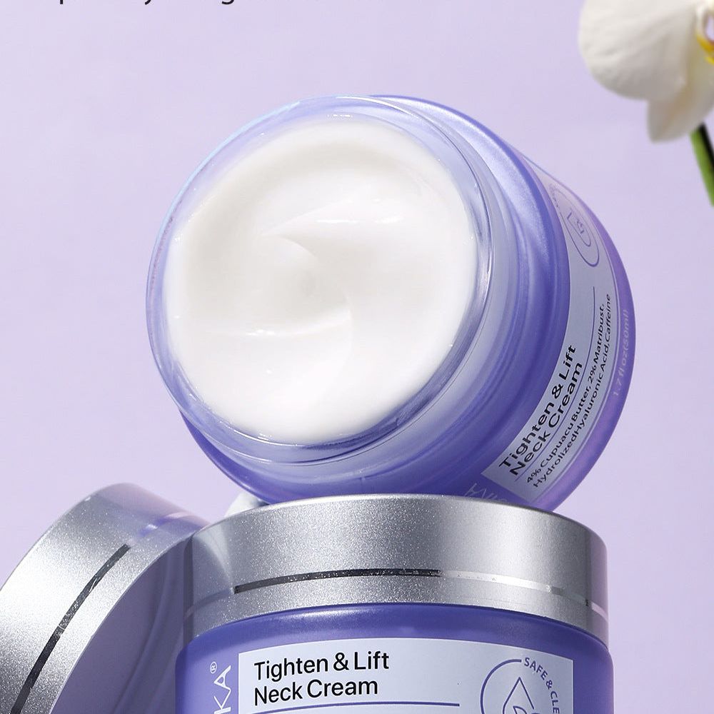 Crème anti-rides pour le cou Raffermir estomper les ridules Anti-âge