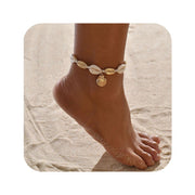 Tobillera con concha - Joyas-Para-Mujer.com