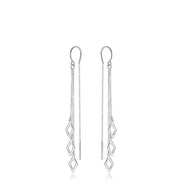 Pendiente rombo - Joyas-Para-Mujer.com