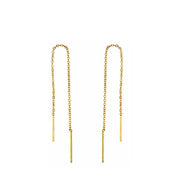 Pendiente cadena pasante chic - Joyas-Para-Mujer.com