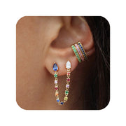 Pendiente arcoíris - Joyas-Para-Mujer.com