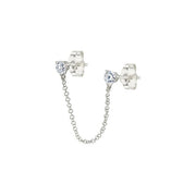 Pendiente colgante diamante falso - Joyas-Para-Mujer.com