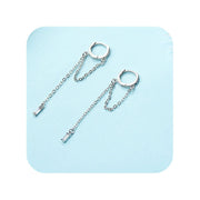 Aro de plata para oreja - Joyas-Para-Mujer.com