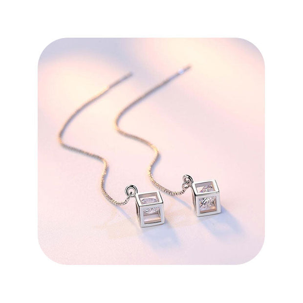 Pendiente circonita - Joyas-Para-Mujer.com