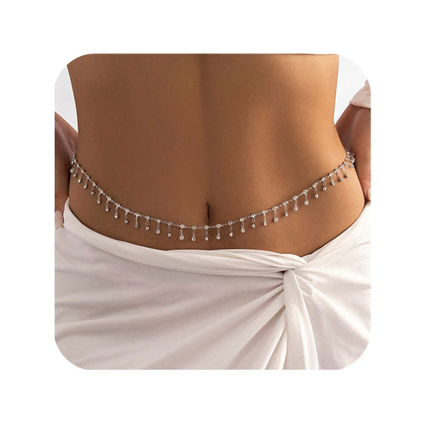 Cadena de cuerpo vientre - Joyas-Para-Mujer.com