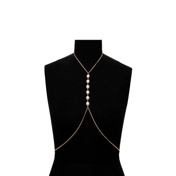 Joyas de cuerpo perlas - Joyas-Para-Mujer.com