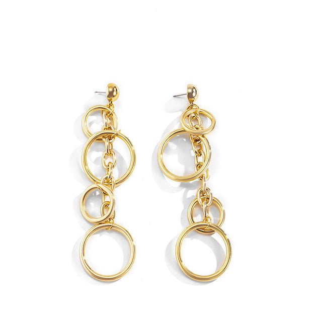 Pendiente cadena grande - Joyas-Para-Mujer.com