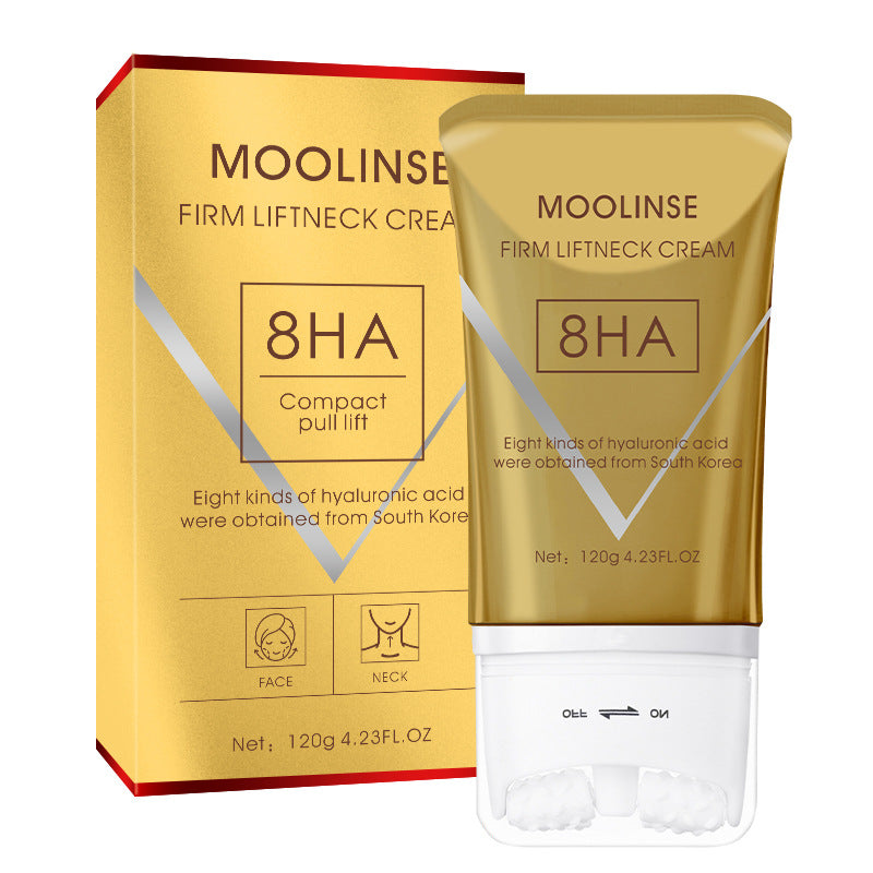 Crème de massage liftante et raffermissante pour le cou