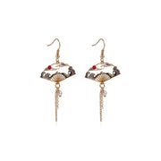 Pendiente asiático - Joyas-Para-Mujer.com