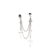 Pendiente cadena gótica - Joyas-Para-Mujer.com