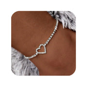 Tobillera de strass - Joyas-Para-Mujer.com