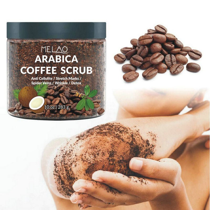 Gommage corporel au café Gommage exfoliant  Éclat caféine