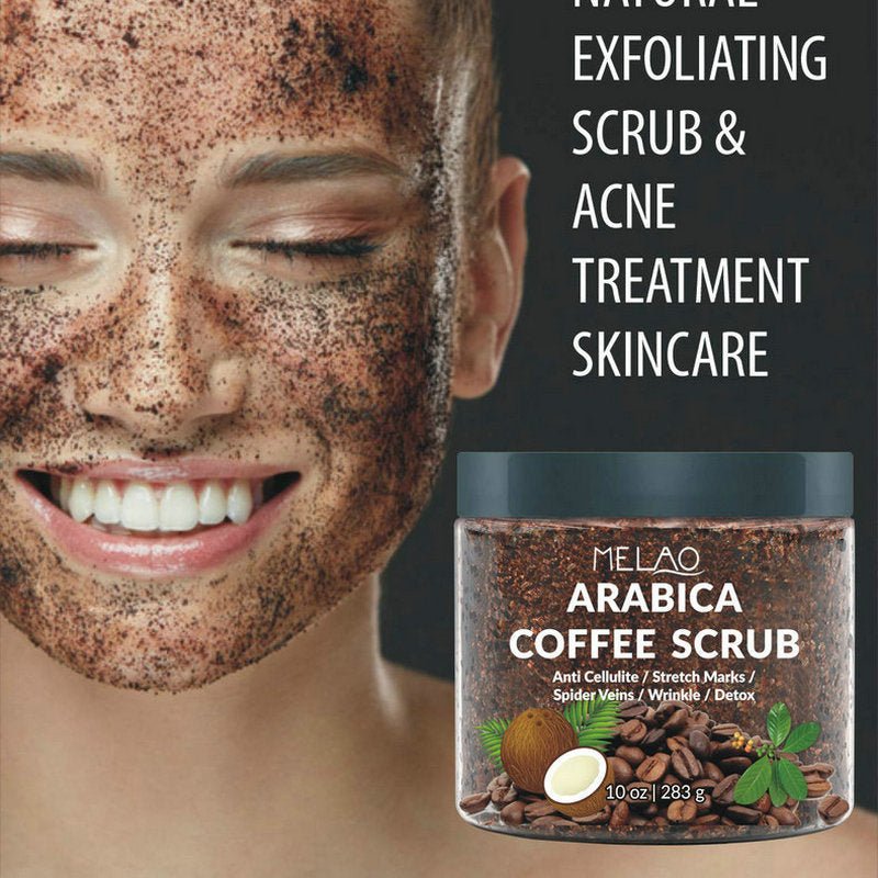 Gommage corporel au café Gommage exfoliant  Éclat caféine