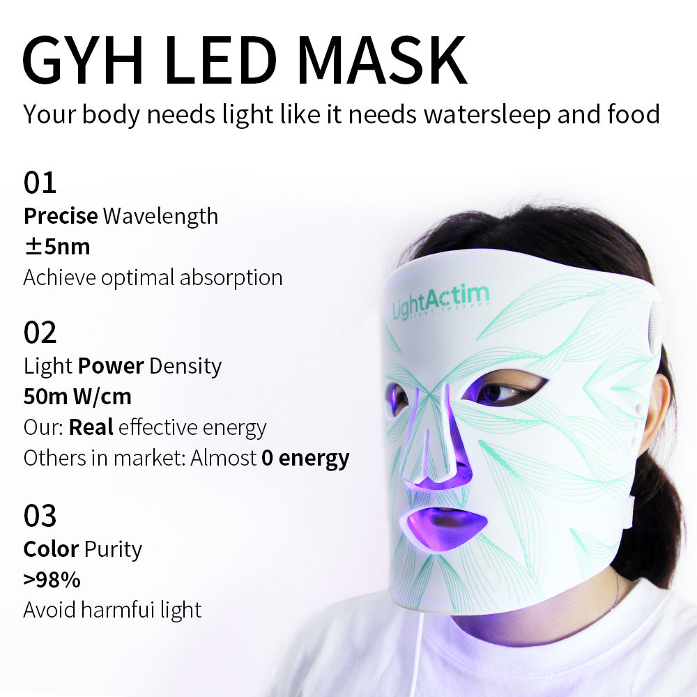 Masque Led Anti-Âge Professionnel