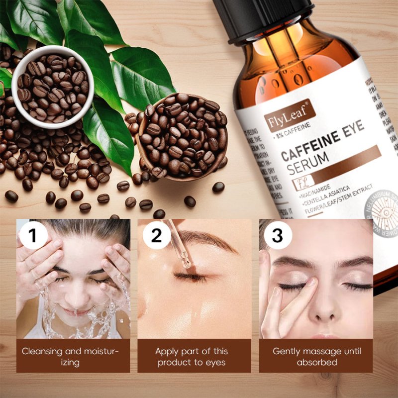 Sérum Yeux Caféine Anti-Fatigue & Anti-Âge